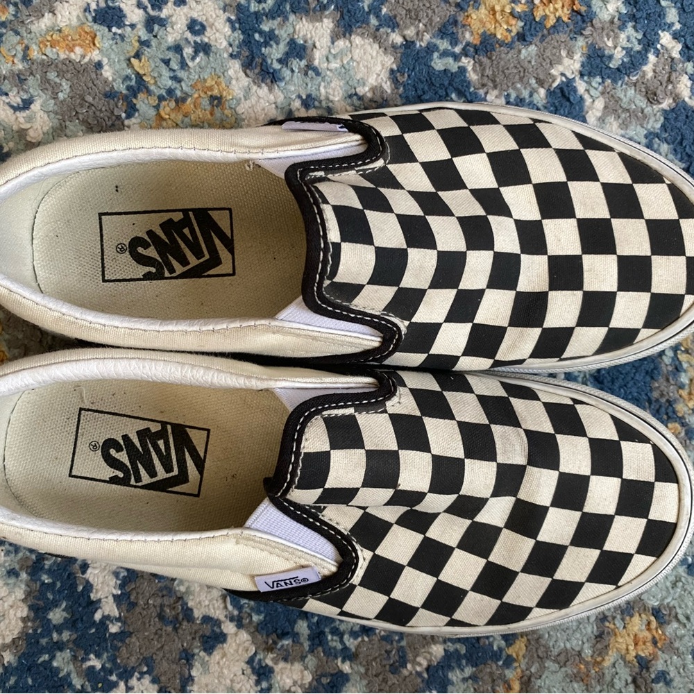 Vans slip ons, size 7 (women’s)